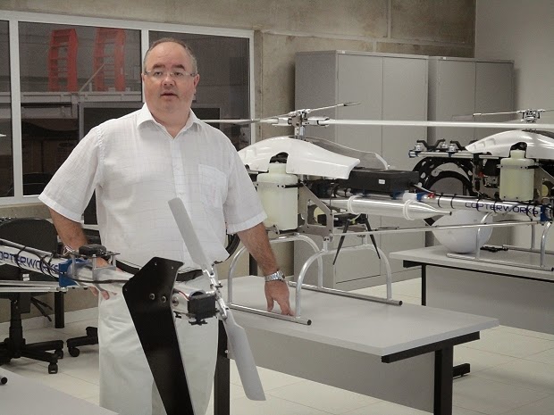 Embrapa apresenta drones que podem detectar doença nas lavouras em apenas um voo