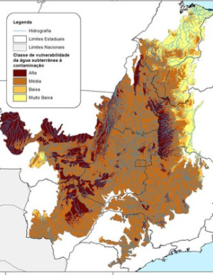 Estudo localiza águas subterrâneas mais vulneráveis no Cerrado