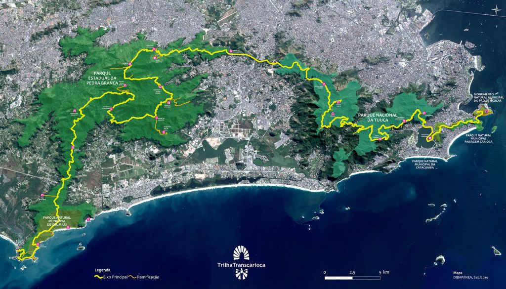 Trilha Transcarioca será inaugurada no dia 11 de fevereiro de 2017