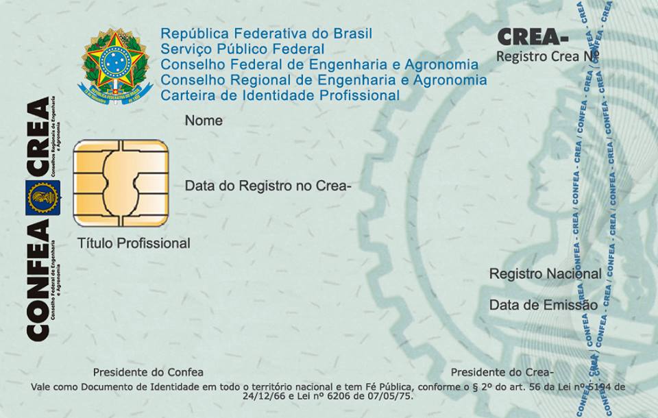 CREA, Novas taxas de anuidade e ART's para 2019