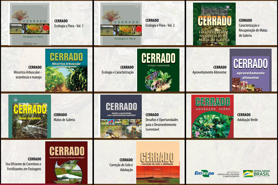 Coleção Cerrado: 10 livros digitais gratuitos do Bioma