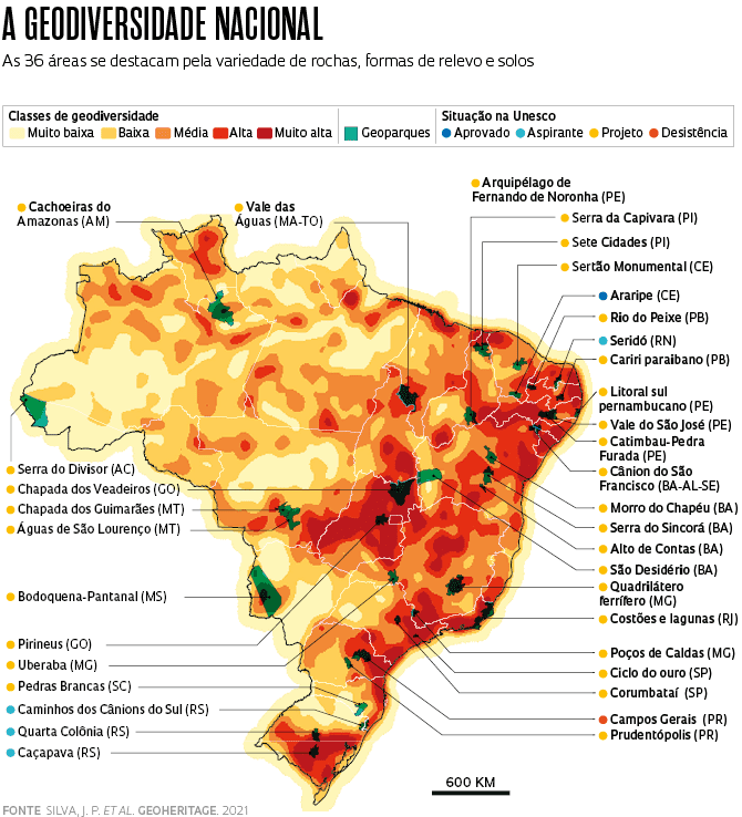 florestas petrificadas no brasil