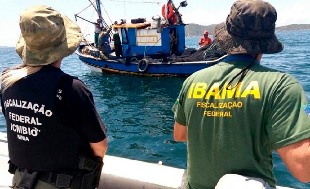 Agentes do ICMBio e do Ibama atuam em fiscalização na Amazônia (MMA/Divulgação)