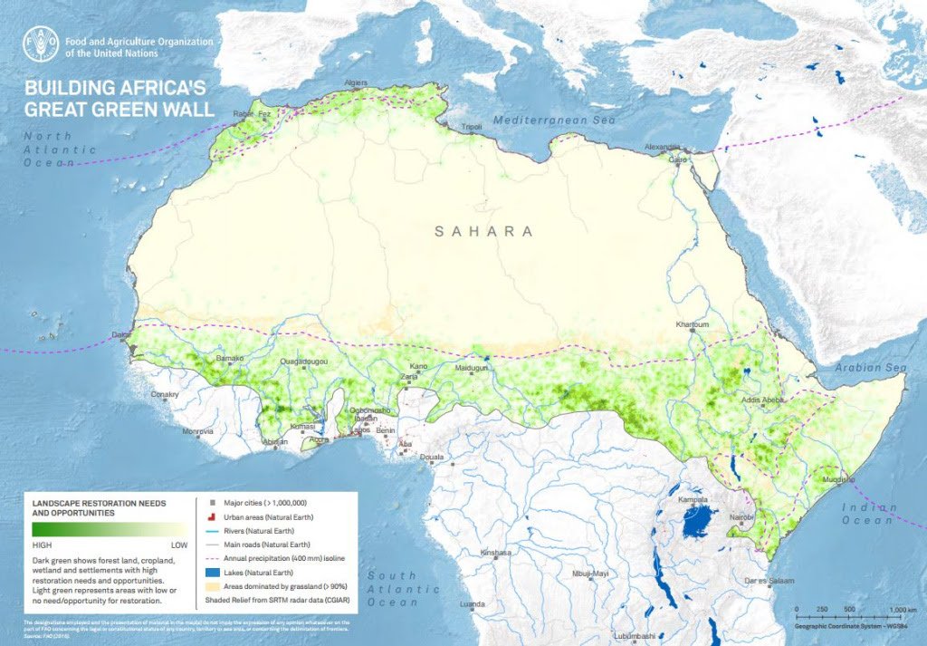 muralha verde africana