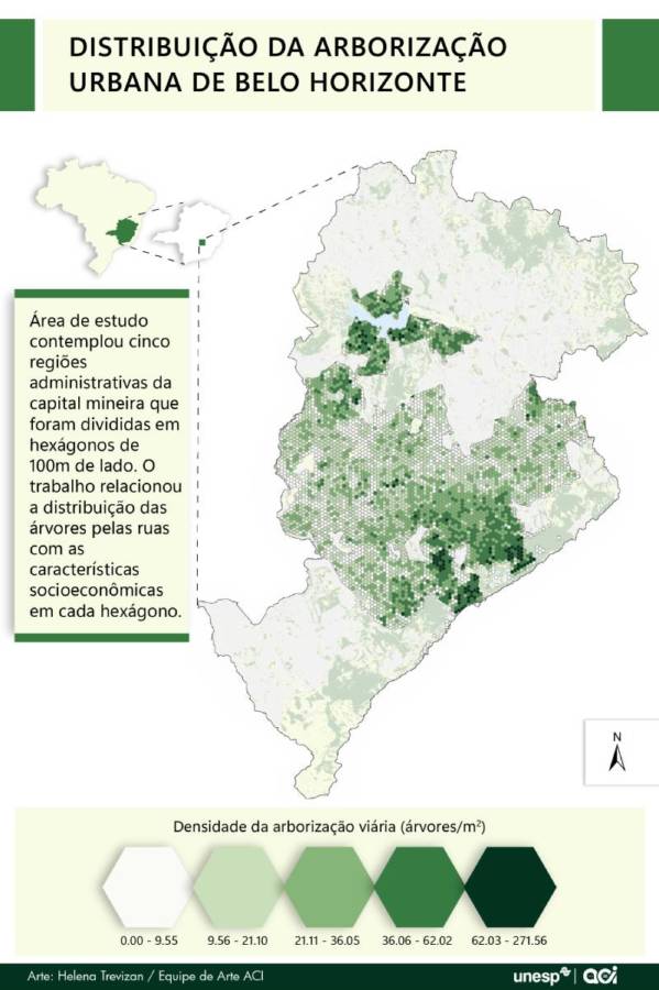 arborização urbana de Belo Horizonte