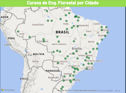 Quantos Cursos de Engenharia Florestal Existem no Brasil? Uma Análise Detalhada