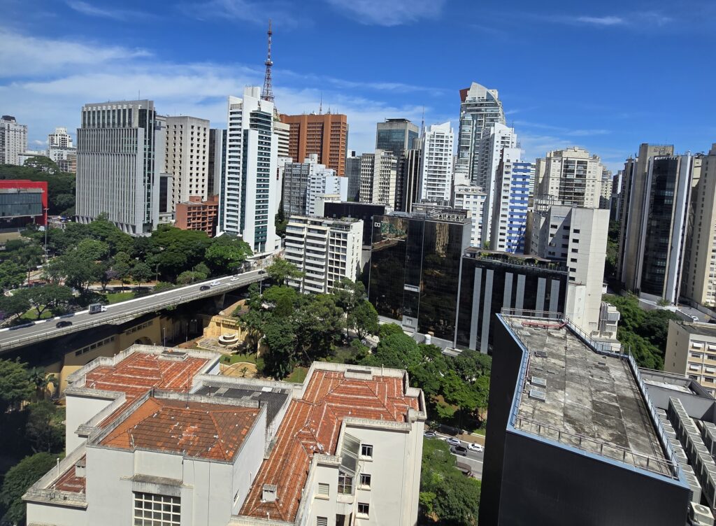 Foto: Arborização urbana em São Paulo, região central, por Arthur Brasil.