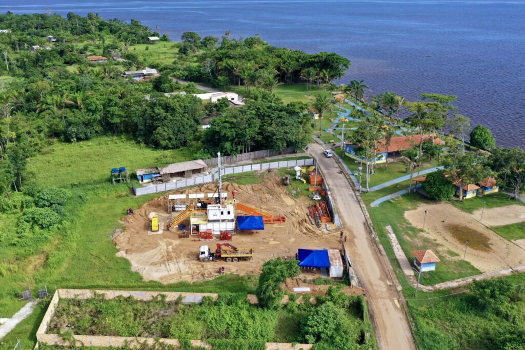 testemunhos do subsolo da Amazônia