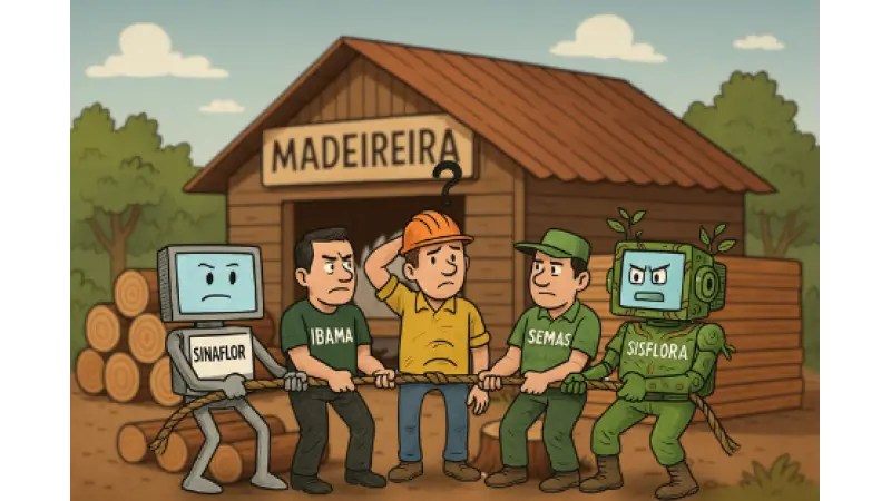 'Cabo de guerra' entre IBAMA e órgãos estaduais continua a gerar transtornos para o setor florestal do Brasil