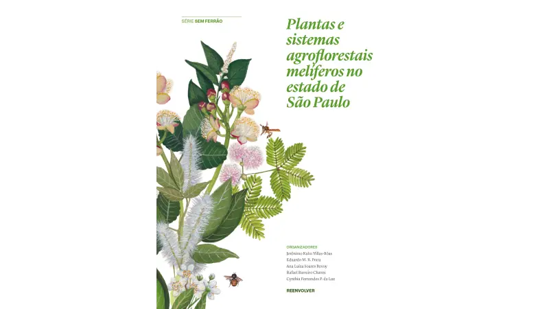 Livro mapeia 1.400 plantas que alimentam as abelhas nativas em São Paulo e ensina a plantá-las