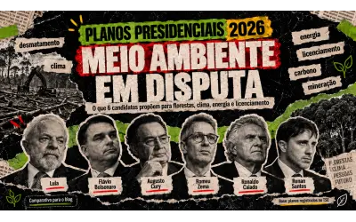 Meio ambiente nas eleições de 2026: o que dizem os planos de seis candidatos à Presidência
